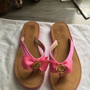Kate spade pink flip flops